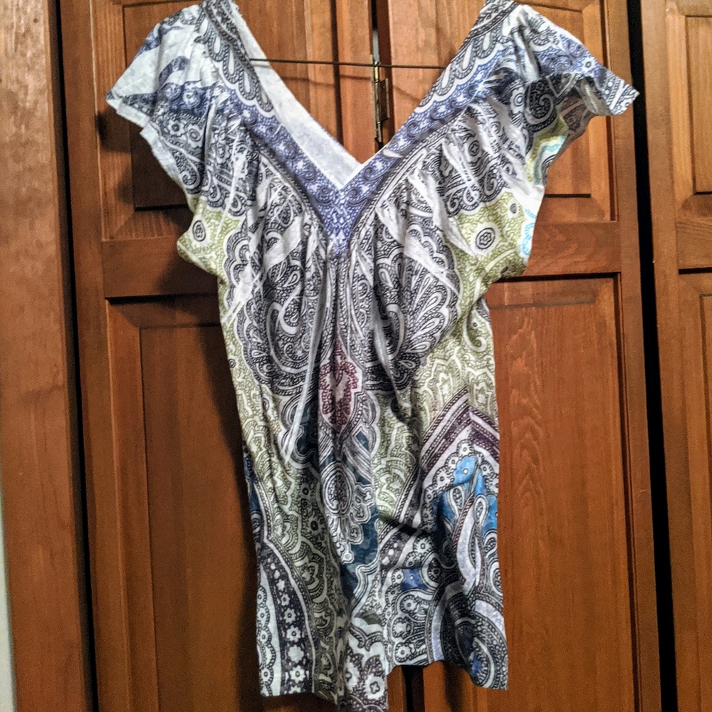 Multicolor top